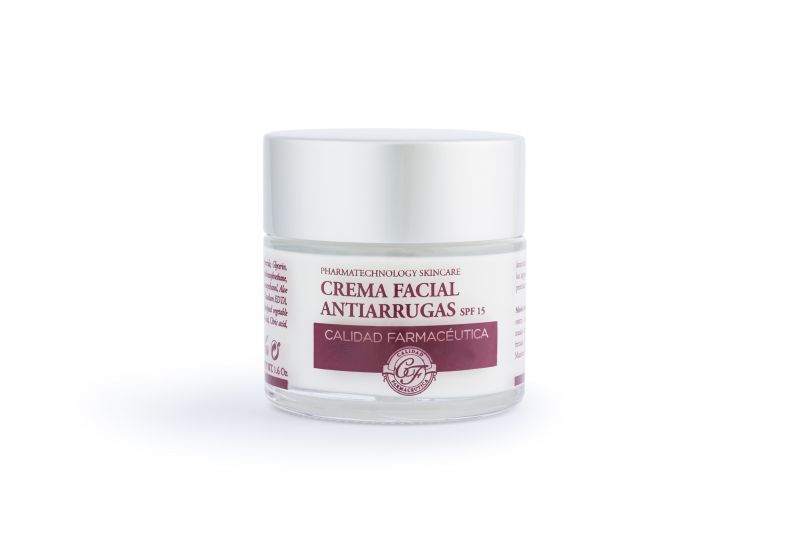 Anti-Wrinkle Facial Cream SPF15 50 ml - CALIDAD FC