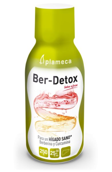 BER-DETOX AARDBEIENSMAAK 250 ml - PLAMECA