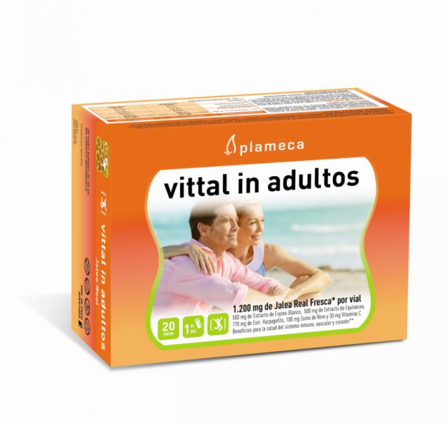 VITTAL CHEZ L'ADULTE 20 Flacons - PLAMECA