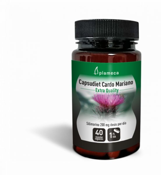 CAPSUDIET CARDO DE LEITE 40 Cápsulas - PLAMECA