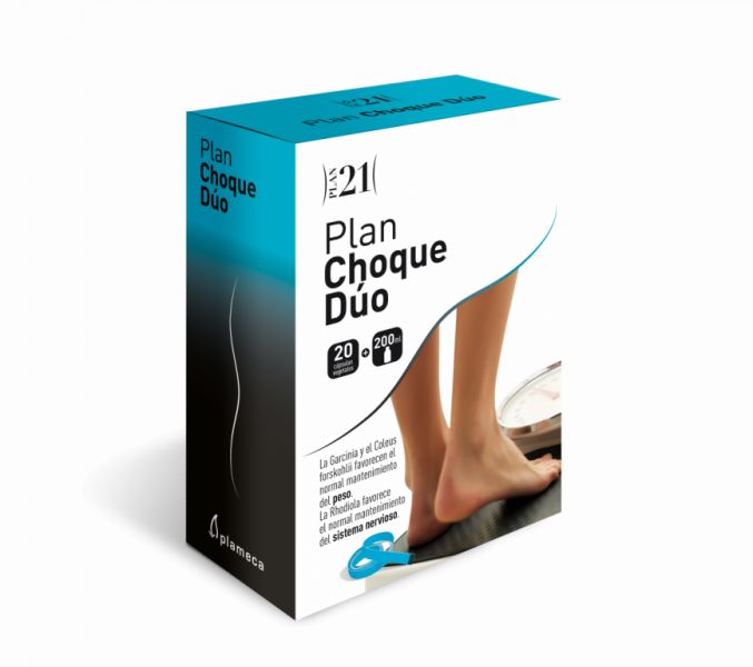 CHOQUE DUO PLAN 20 Caps + 200 ml - PLAMECA