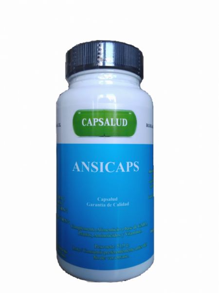 Ansicaps 60 cápsulas vegetais - CAPSALUD