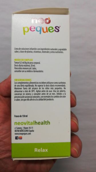 NEO LITTLE RELAX 150ml - NEO Img 3