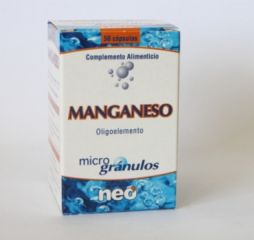 Buy NEO MANGANESE MICROGRANULES 50 Caps By 15,25€