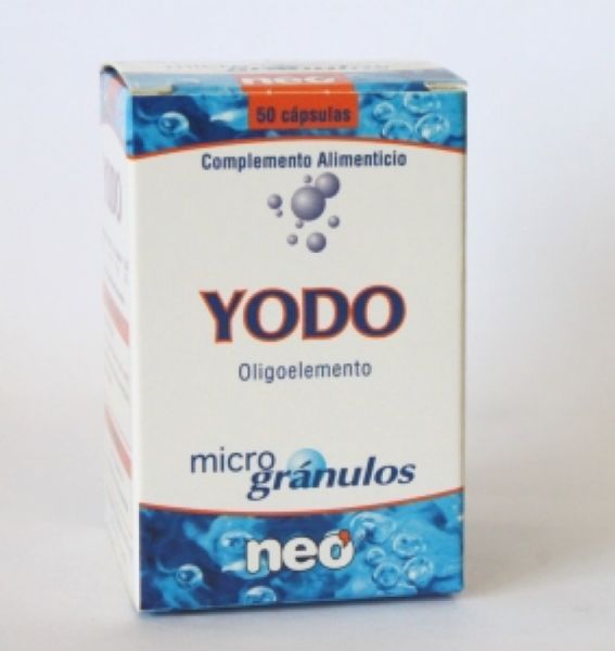 MICROGRÂNULOS DE IODO 50 Cápsulas - NEO