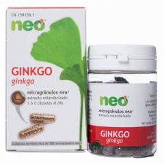 Comprar NEO GINKGO BILOBA FITOGRÂNULOS 45 Cápsulas Por 12,40€