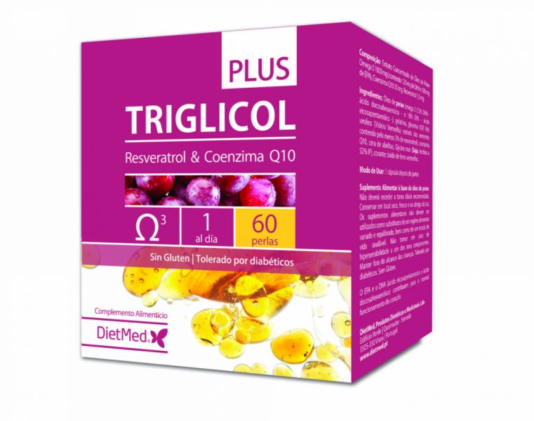 Triglicol Plus 60 Càpsules - DIETMED