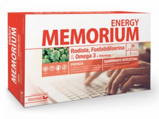 Buy DIETMED Memorium Energy 30 Phials By 39,74€