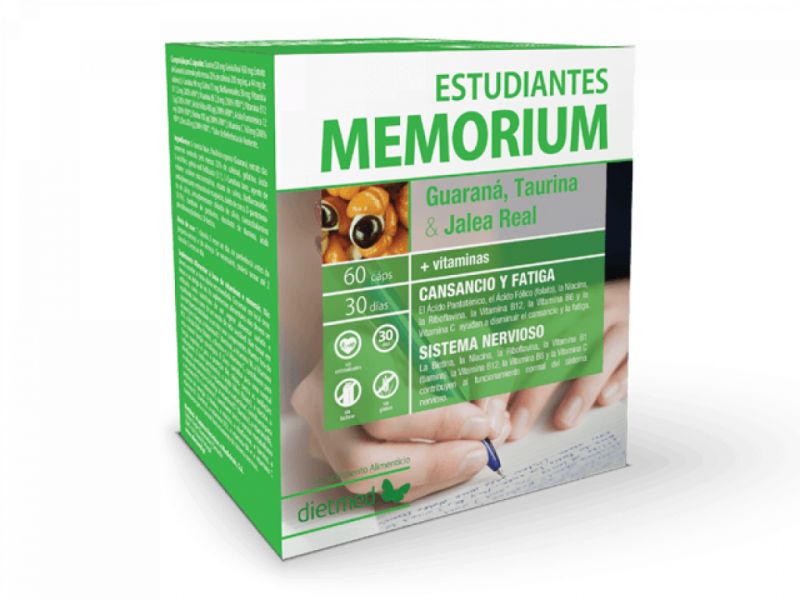 Memòrium Estudiants 60 Càpsules - DIETMED