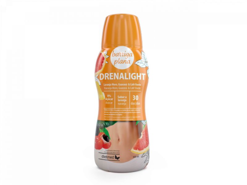 Drenalight Flat Barriga 600ml - DIETMED