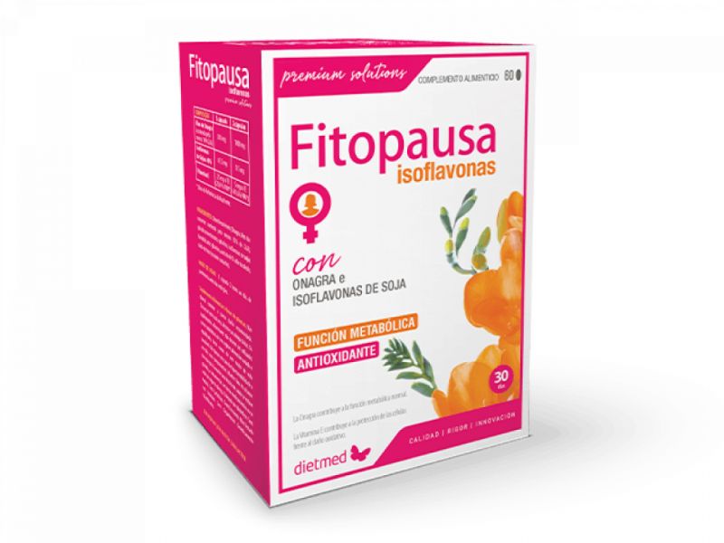 Fitopausa Isoflavonas 60 Perlas - DIETMED