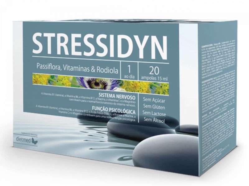 Stressidyn 20 Ampolas - DIETMED