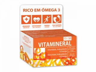 Acheter DIETMED Vitaminéral 15/50 30 Gélules Par 14,24€