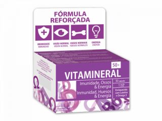 Buy DIETMED Vitamineral 50+ 30 Capsules By 16,46€