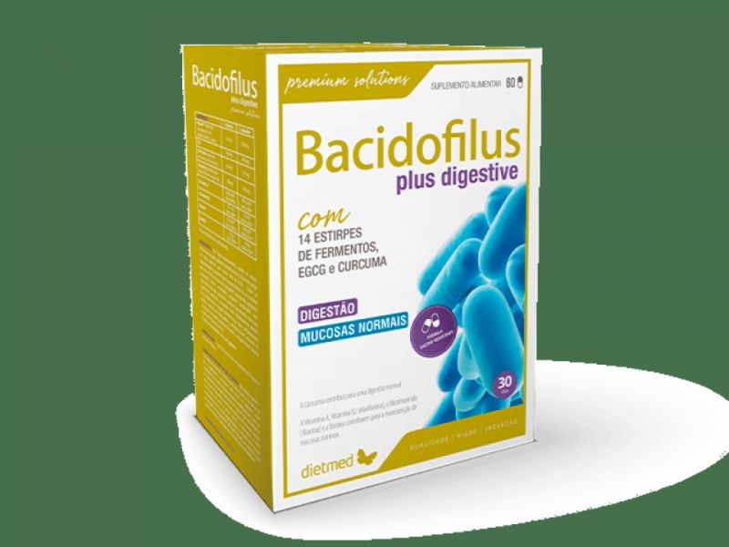 Bacidofilus Plus 60 Cápsulas - DIETMED