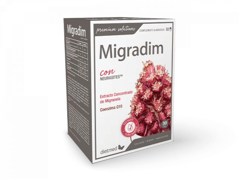 Migradim 60 Cápsulas - DIETMED