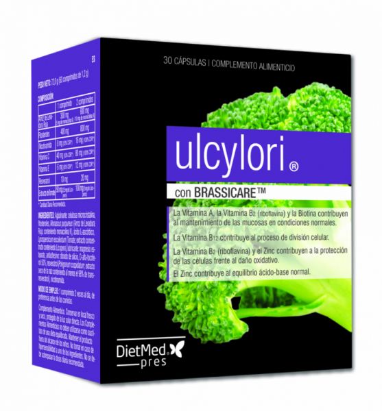 Ulcylori 30 Cápsulas - DIETMED