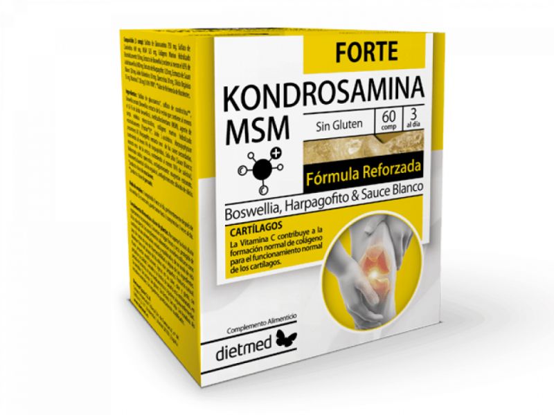 Kondrosamine MSM Forte 60 compresse - DIETMED