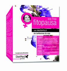 Buy DIETMED Fitopause Soy Free 60 Capsules By 26,94€