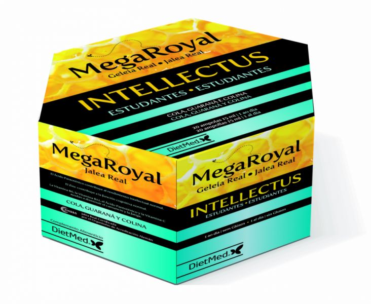 Mega Royal Intellectus 20 Ampollas - DIETMED