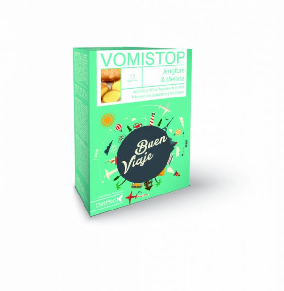 Vomistop 15 Cápsulas - DIETMED