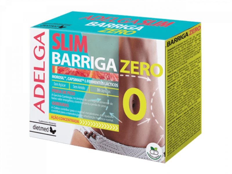 Adelgaslim Barriga Zero 30 Cápsulas - DIETMED