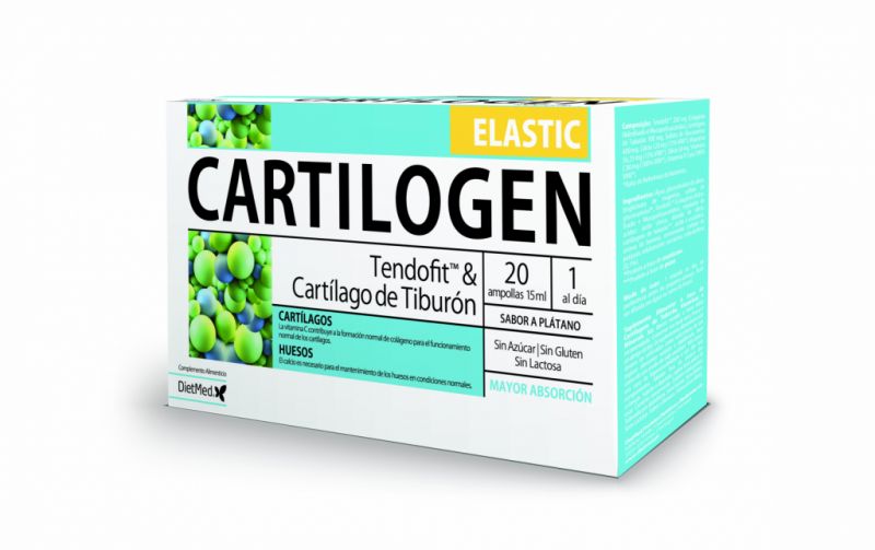 Cartilogen Elastic 20 Ampolas - DIETMED