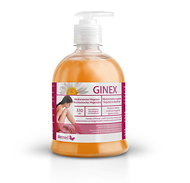 Ginex Jabón Líquido 330 ml. Higiene íntima femenina