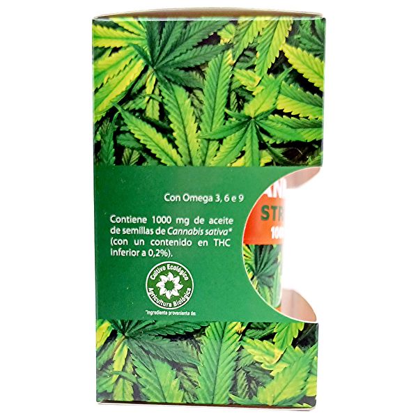 Cannabis Forte 1000 mg 30 Cápsulas + 30 Pérolas - Novity Img 4