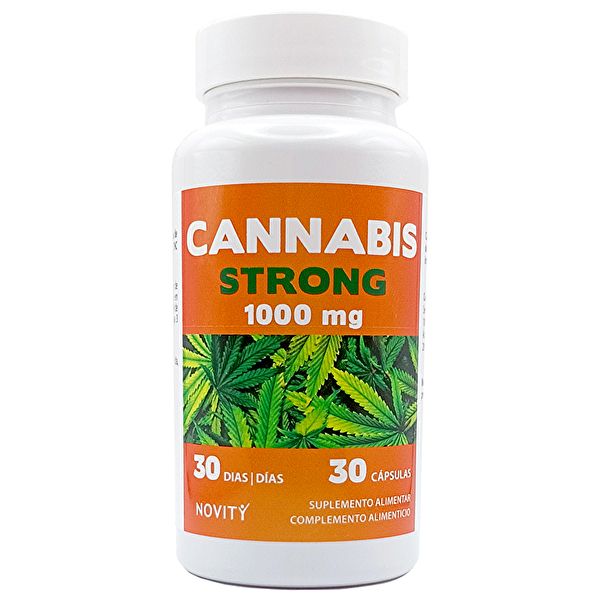 Cannabis Forte 1000 mg 30 Cápsulas + 30 Pérolas - Novity Img 6