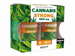 Comprar DIETMED Cannabis Forte 1000 mg 30 Cápsulas + 30 Pérolas Por 31,84€