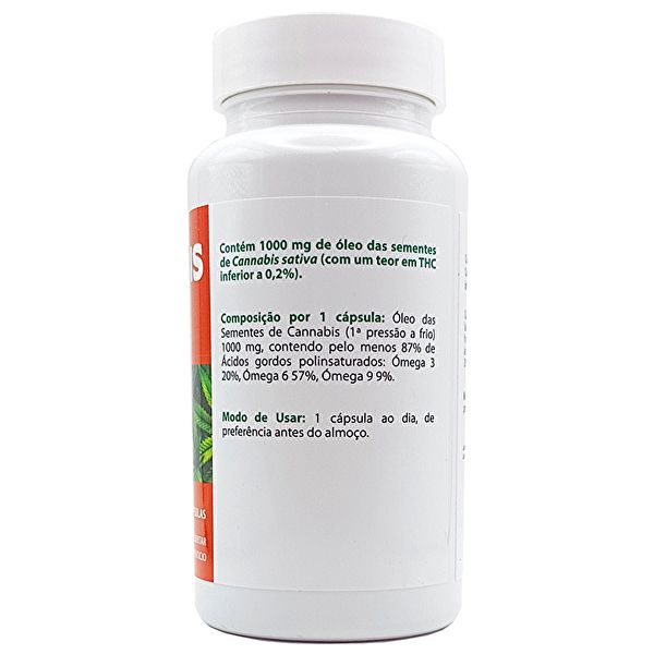 Cannabis Forte 1000 mg 30 Cápsulas + 30 Pérolas - Novity Img 7