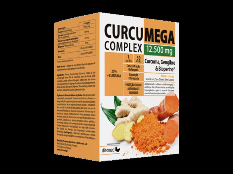 Complesso di curcumega 30 bastoncini - DIETMED