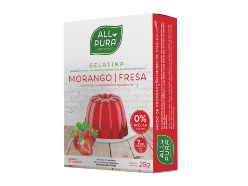 Fraise Zéro Gélatine 28 g - DIETMED