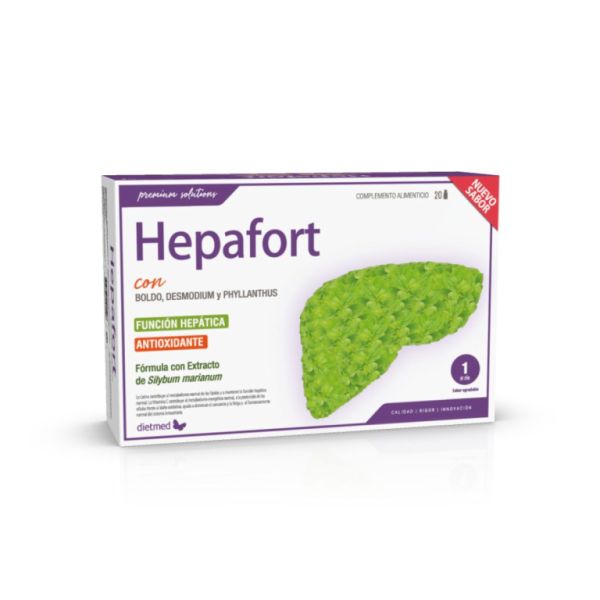 Hepafort 20 Ampolas - DIETMED