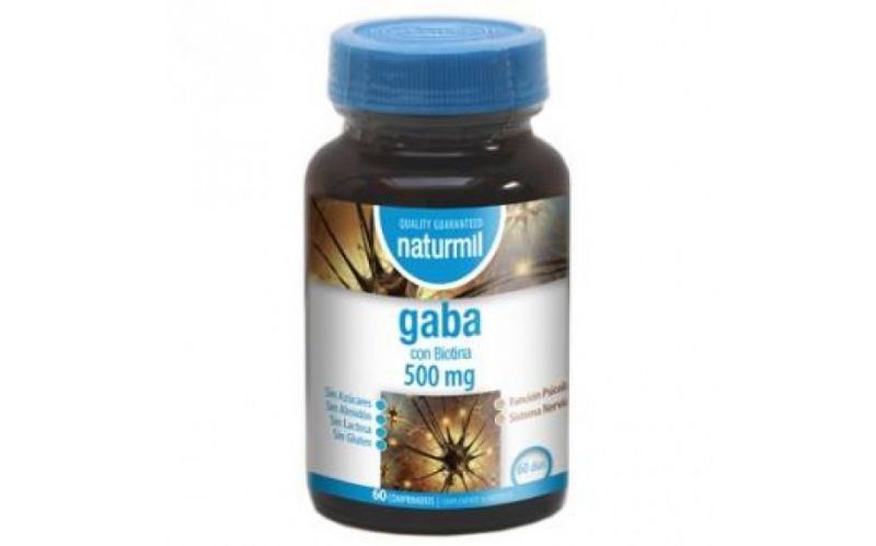 GABA 500 mg 60 Comp - NATURMIL