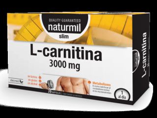 Buy NATURMIL L-CARNITINE SLIM 3000 mg 20 Ampoules By 34,73€