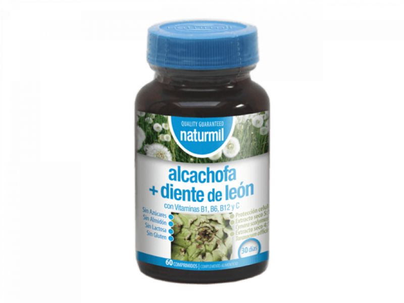 ALCACHOFA + DIENTE DE LEON 60 Comp - NATURMIL