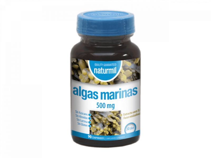 ALGA MARINHA 500 mg 90 Comp - NATURMIL