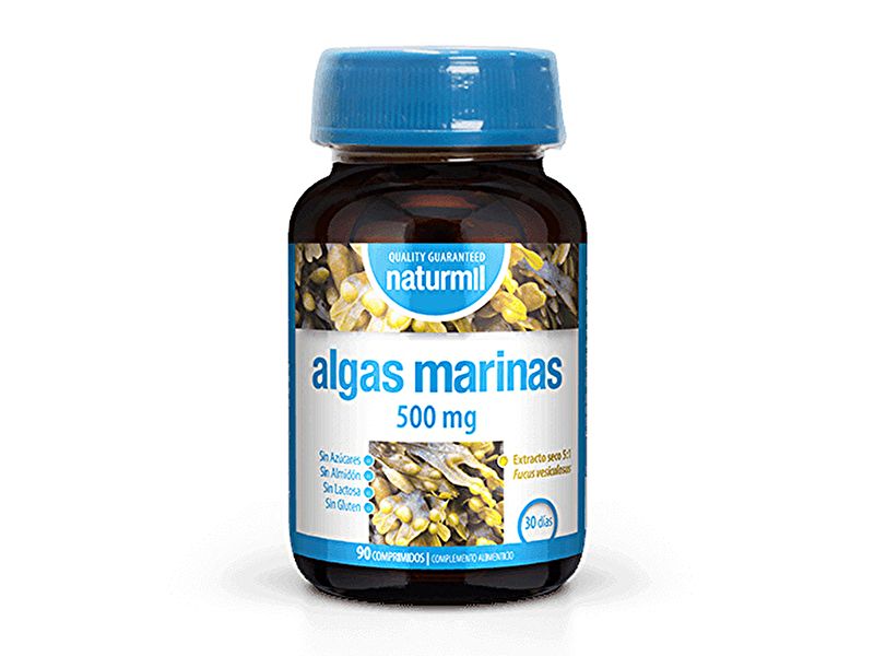 Algas Marinhas 500 mg 90 Comp - NATURMIL