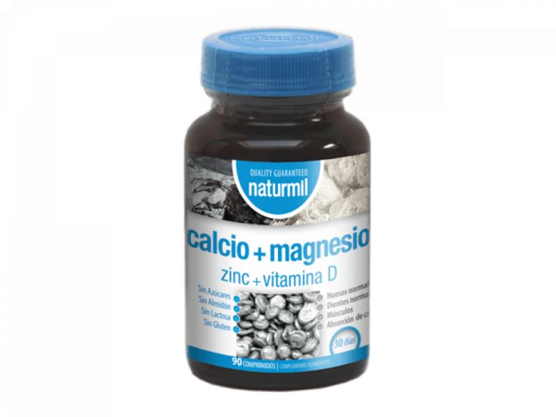 CALCI+MAGNESI+ZINC VIT D 90 Comp - NATURMIL