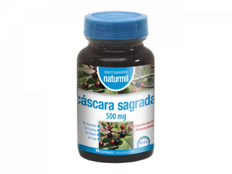 CASCARA SACRADA 500 mg 90 Komp - NATURMIL