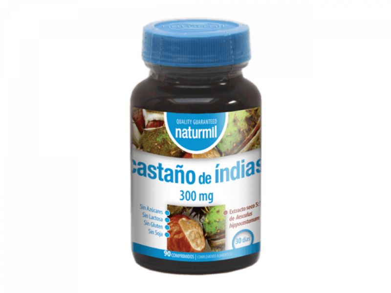 CASTANHA DA ÍNDIA 300 mg 90 Comp - NATURMIL