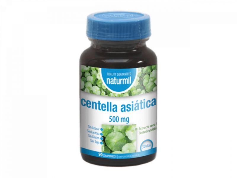 CENTELLA ASIATICA 500 mg 90 comp - NATURMIL