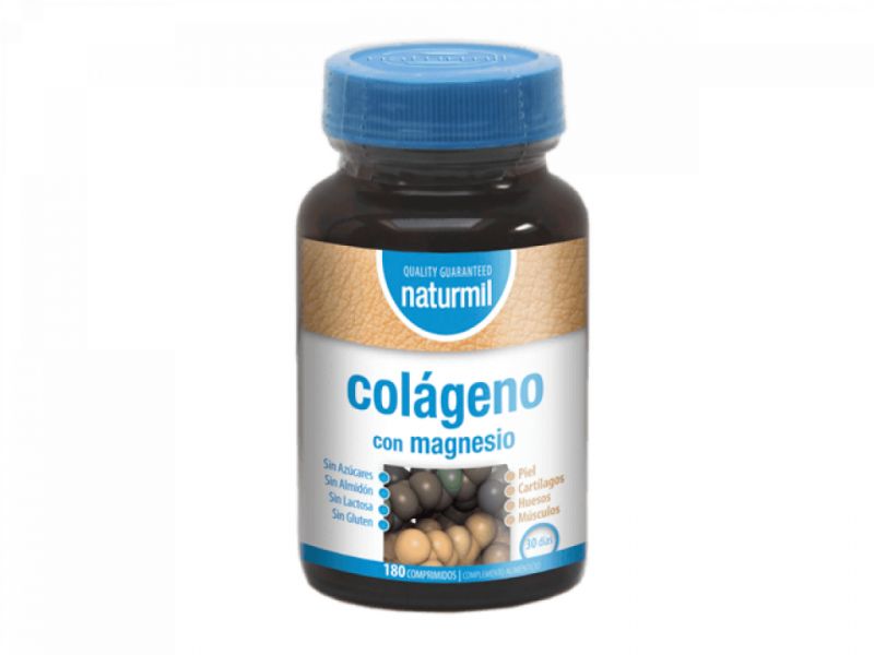 COLLAGEEN MET MAGNESIUM 600 mg 180 Comp - NATURMIL