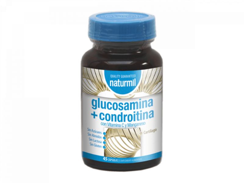 GLUCOSAMINE + CHONDROITIN 45 Caps - NATURMIL