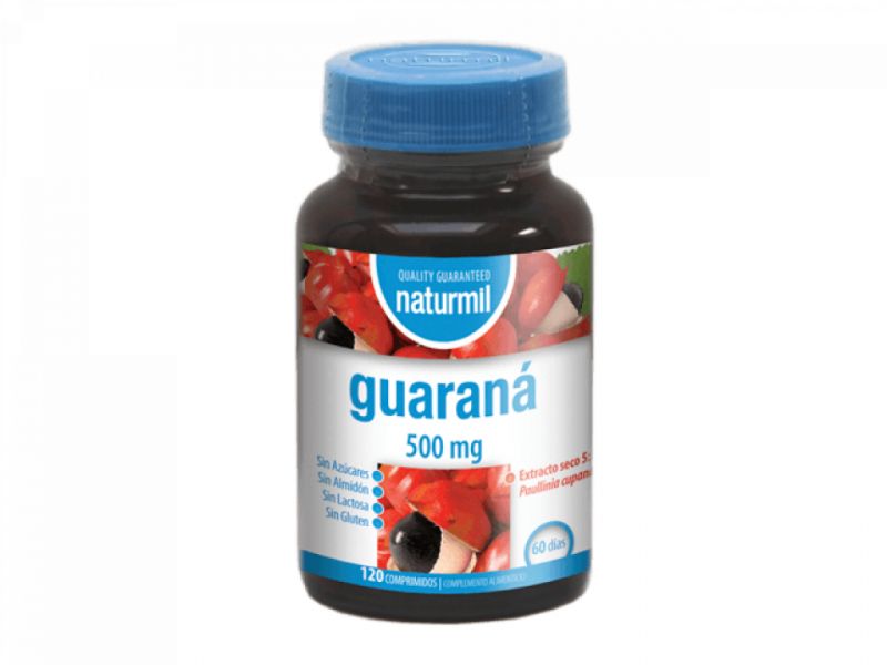 GUARANA 500 mg 120 Comp - NATURMIL