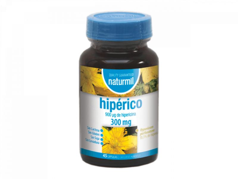 HIPERICO 300mg 45 Cápsulas - NATURMIL