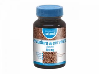 Buy NATURMIL LIVE BEER YEAST 400 mg 45 Caps By 7,03€