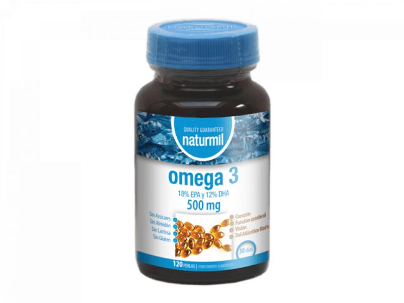 OMEGA 3 500 mg 120 Parels - NATURMIL